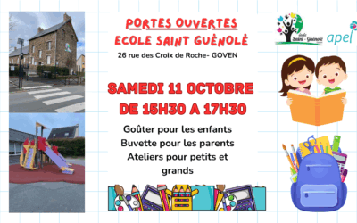 Portes Ouvertes de l’école Saint Guénolé