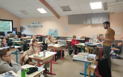 Visite d’auteurs de Bande Dessinée